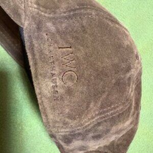 WC Schaffhausen Brown Suede Baseball Cap – Luxury Swiss Watch Brand Collectible